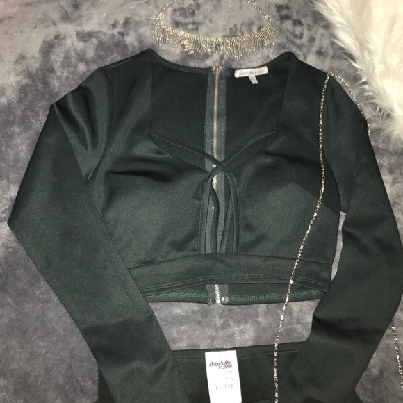 2 Piece Charlotte Russe Crop top and Skirt set!! - Picture 6 of 6